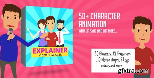 Videohive Character Animation Composer - Explainer Video Toolkit 17045232