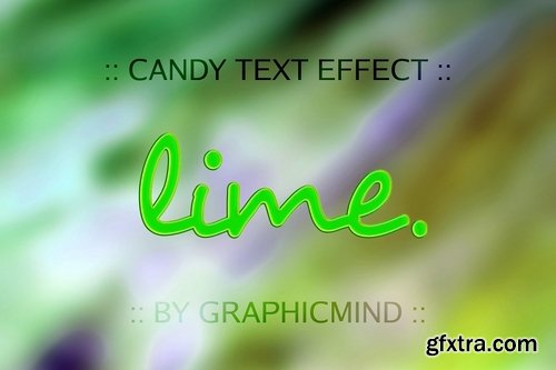 CM - Candy Text Effect 2211628