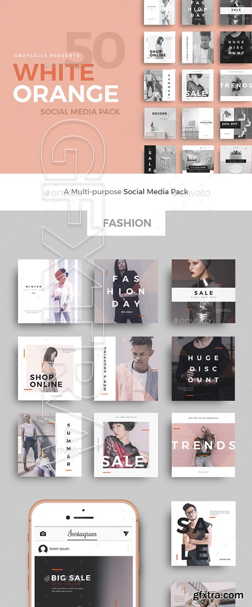 GraphicRiver - 50 Instagram Banners 21276466