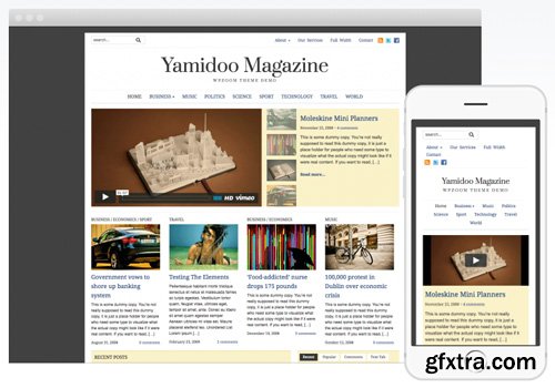 WPZoom - Yamidoo Magazine v2.0.10 - WordPress Theme