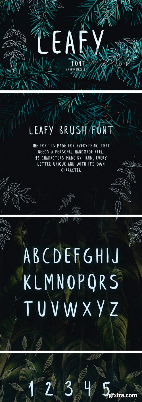 Leafy Font