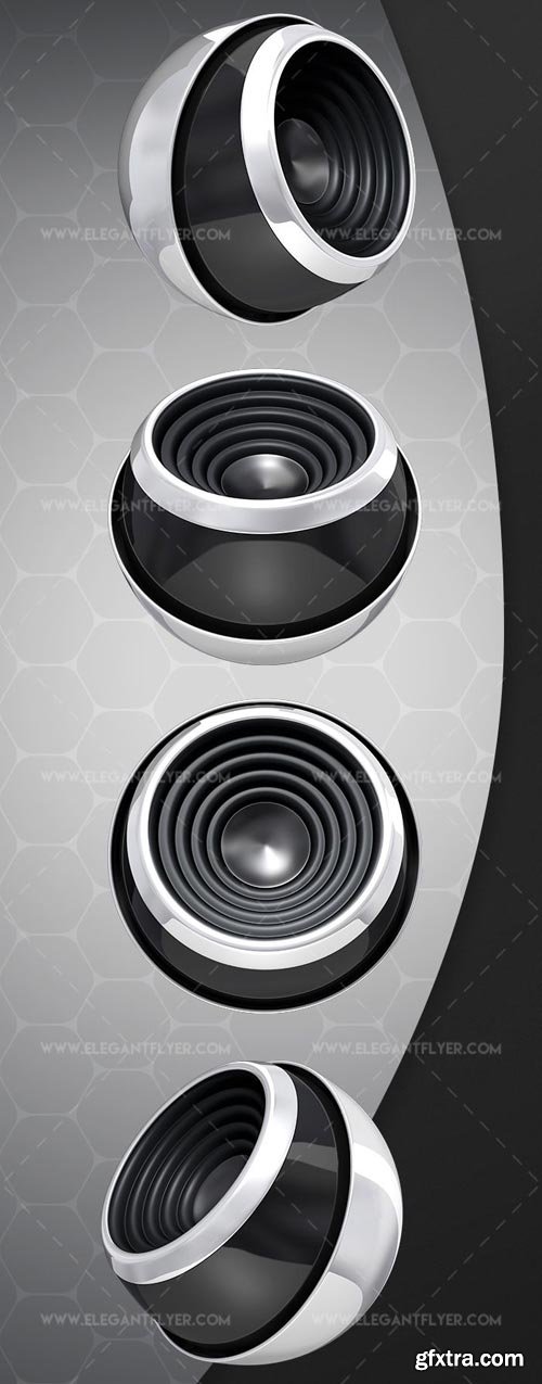 Sound Ball V2 2018 Premium 3d Render Templates