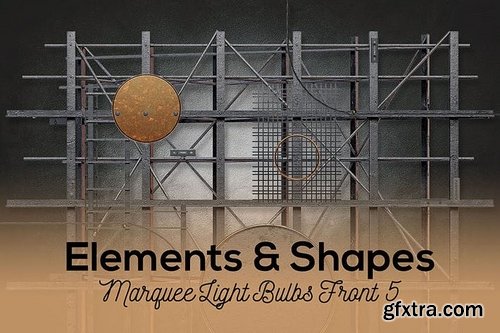 Marquee Light Bulbs Front 5 - Elements & Shapes