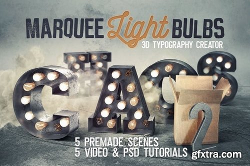 Marquee Light Bulbs Chaos 18 - Scenes & Tutorials
