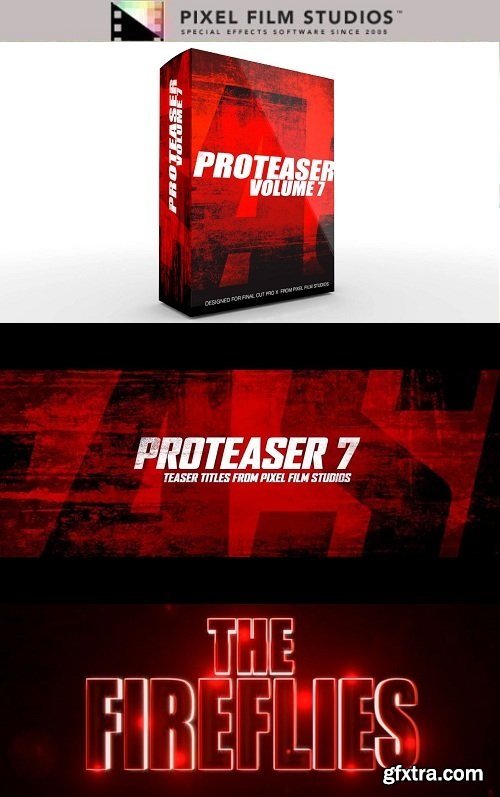 Pixel Film Studios - PROTEASER Volume 7 for Final Cut Pro X (macOS)