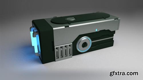 Designing and Modeling a Sci-fi Prop in Blender