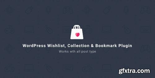 CodeCanyon - WordPress Wishlist Collection & Bookmark Plugin v2.0.2 - 19241379