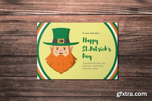 Saint Patrick\'s Day Card Templates