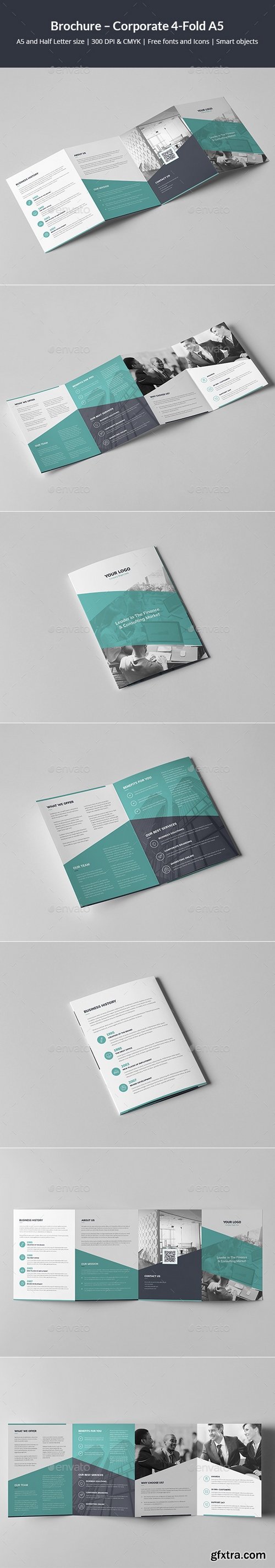 Graphicriver - Brochure – Corporate 4-Fold A5 21318895