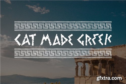 CreativeMarket Greek Font 1875503