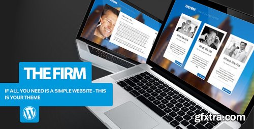 ThemeForest - The Firm v1.4 - Simple Company WordPress Theme - 2491640
