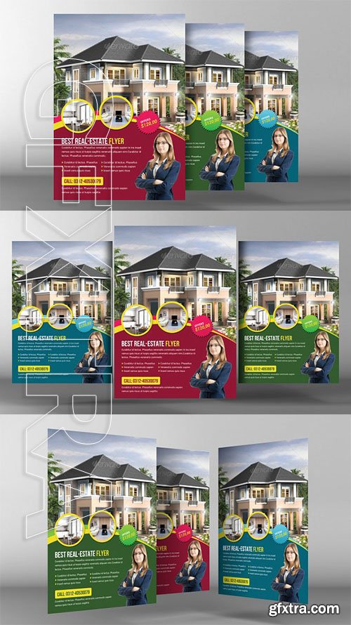 CreativeMarket - Real Estate Flyer 2246441