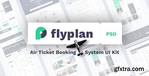 ThemeForest - FlyPlan v1.0 - Air Ticket Booking System PSD Kit - 21180018