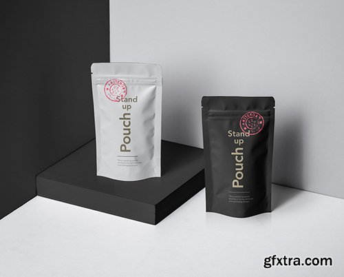 Psd Stand Up Pouch Mockup Vol3