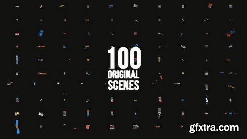 Videohive Dynamic Typography Pack [100 Titles] 4K 60 FPS 21218812