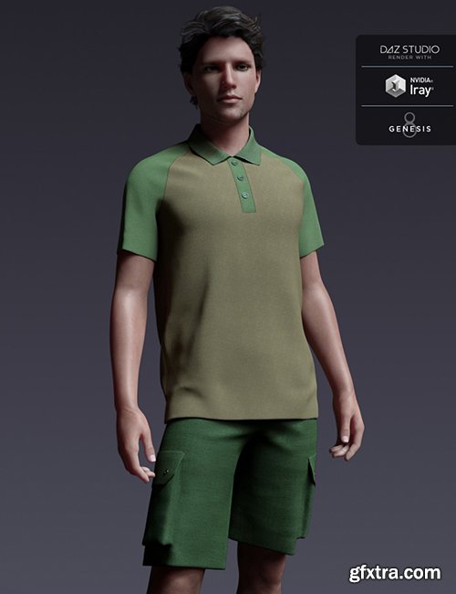 Leisure Sport Outfit for Genesis 8 Male