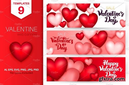 CM - Valentine\'s Day Banners 2233869