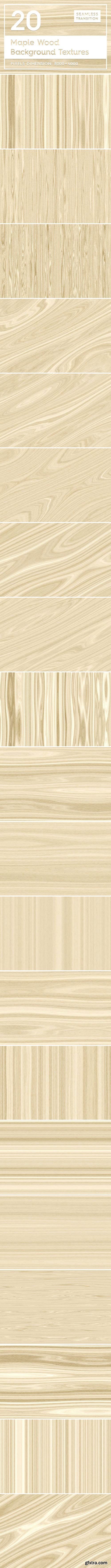 CM - 20 Maple Wood Background Textures 2167079