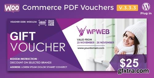 CodeCanyon - WooCommerce PDF Vouchers v3.3.4 - WordPress Plugin - 7392046