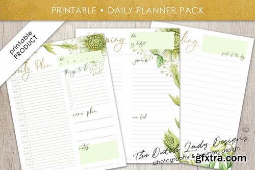 CM - Printable Daily Planner Pack #4 2250158