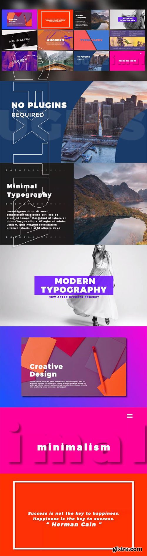 Modern Typography - After Effects 61257