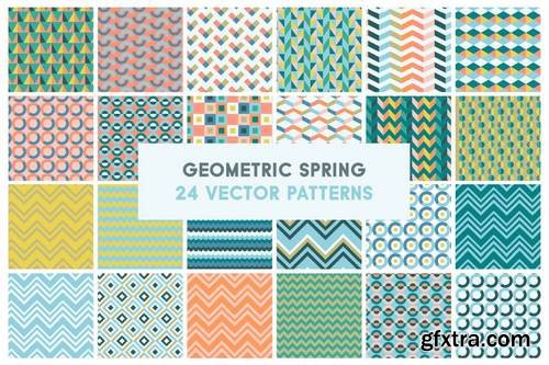 Geometric Spring Vector Patterns