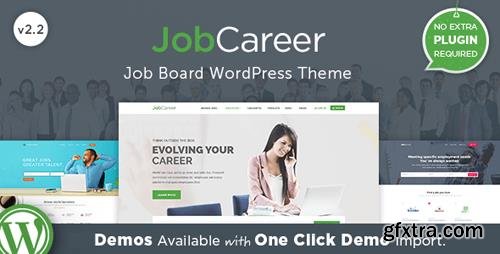 ThemeForest - JobCareer v2.2 - Job Board Responsive WordPress Theme - 14221636