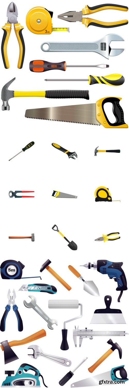 Vectors - Construction Tools Set 2