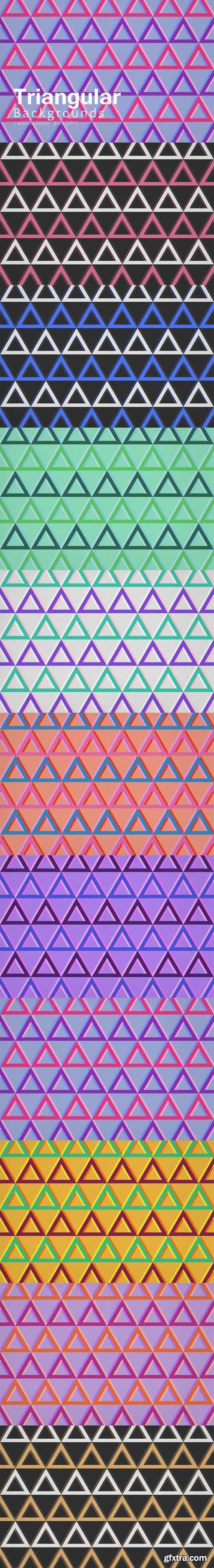 Triangular Backgrounds