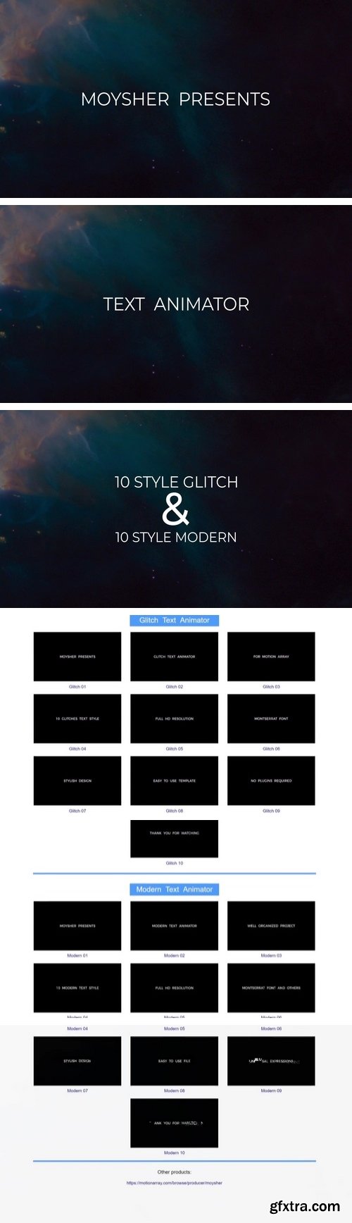 MotionArray - Text Animator After Effects Templates 58400