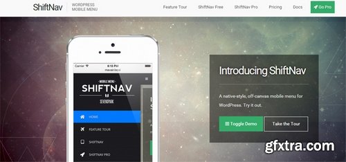 ShiftNav Pro v1.6.2 - Responsive Mobile Menu