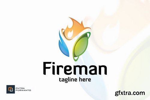 Fireman - Logo Template