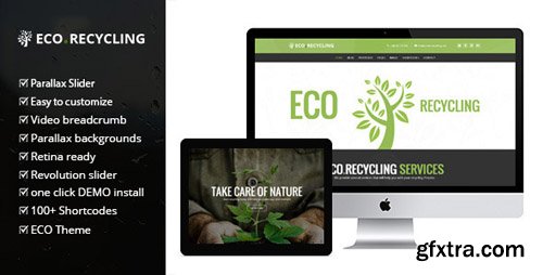 ThemeForest - Eco Recycling v1.6.0 - A Multipurpose & Nature Ecology WordPress Theme - 7970296