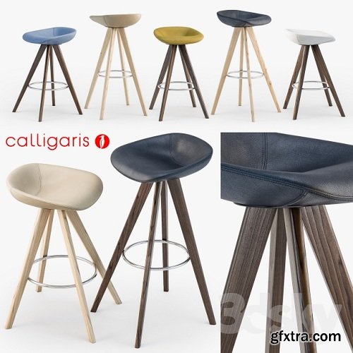 Calligaris Palm W stool bar Chair
