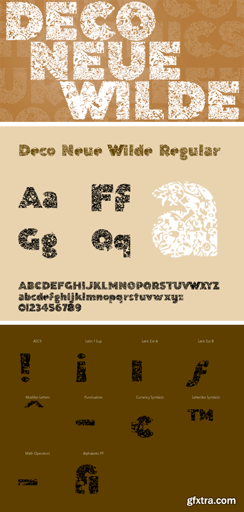 Deco Neue Wilde Font