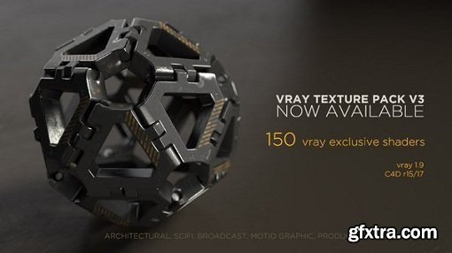 Renderking - Vray Texture Pack v3 for Cinema 4D