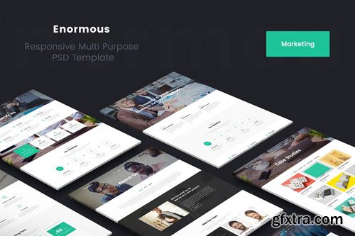 Enormous Marketing PSD Template