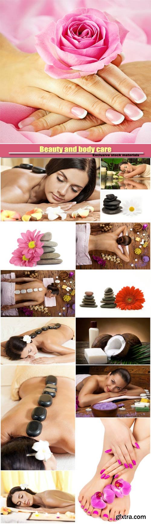 Beauty and body care, the girl in the spa salon