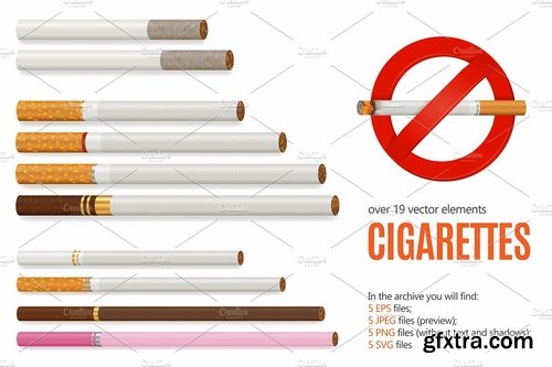 CM - Cigarettes Realistic Set 2280519