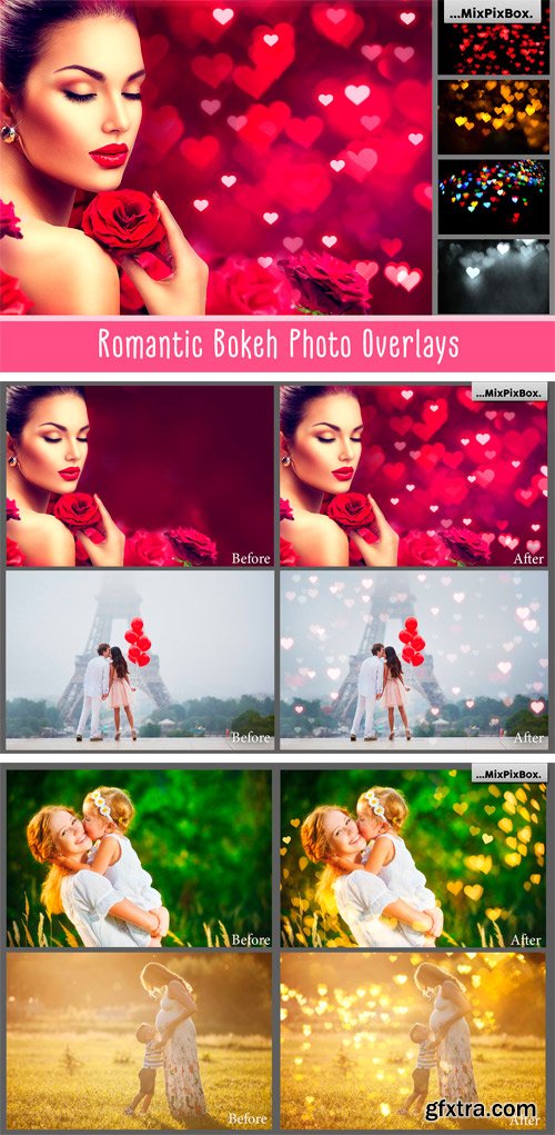 CM - Romantic Bokeh Photo Overlays 2248748