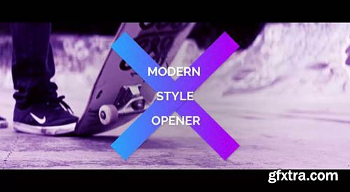 Modern Style Opener - After Effects 61926