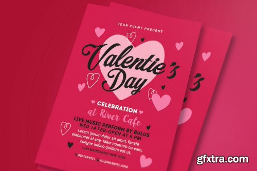 CreativeMarket Valentines Day Flyer 2206817