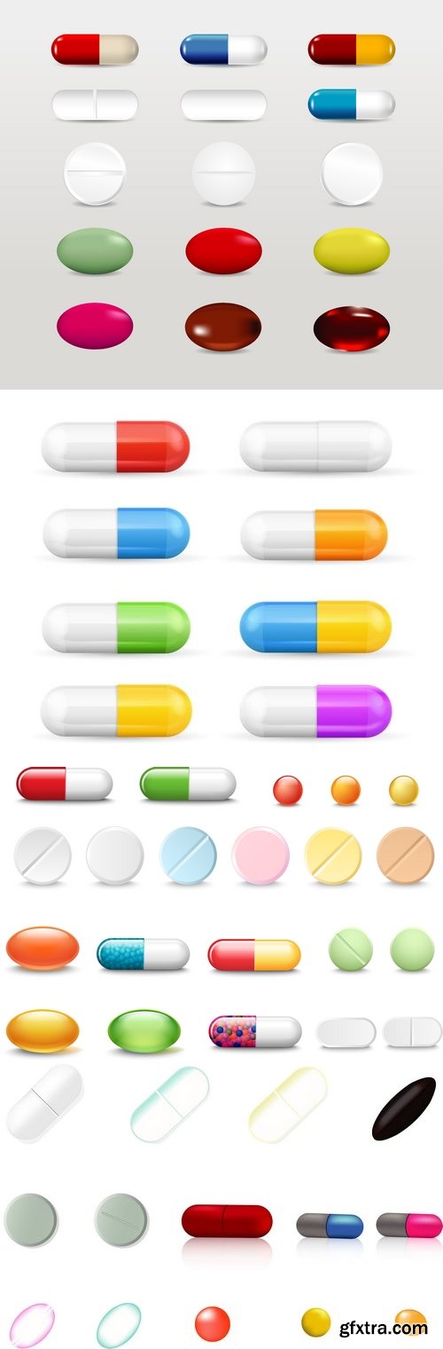 Vectors - Different Pills Set 6