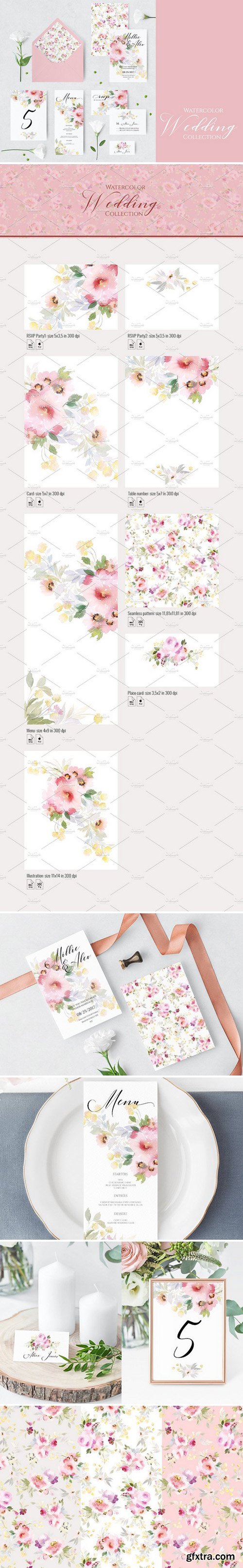 CM - Floral wedding invitations 2223975