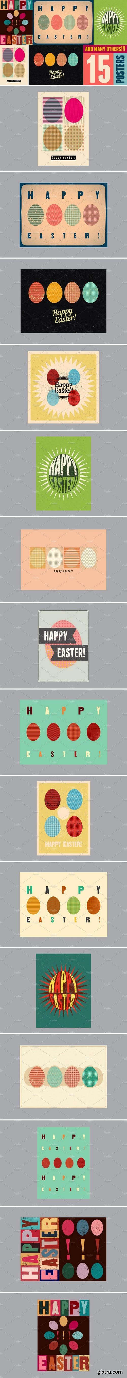 CM - Typographic Easter greeting card 2224242