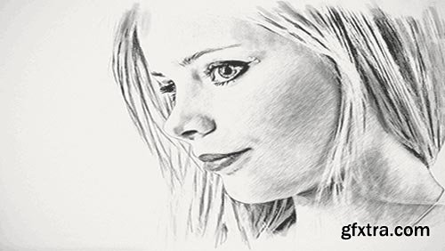 Adobe Photoshop Digital Portrait Drawing
