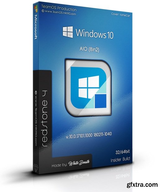 Windows 10 Redstone 4 17101.1000.180211-1040 (x64 AIO 4in2)