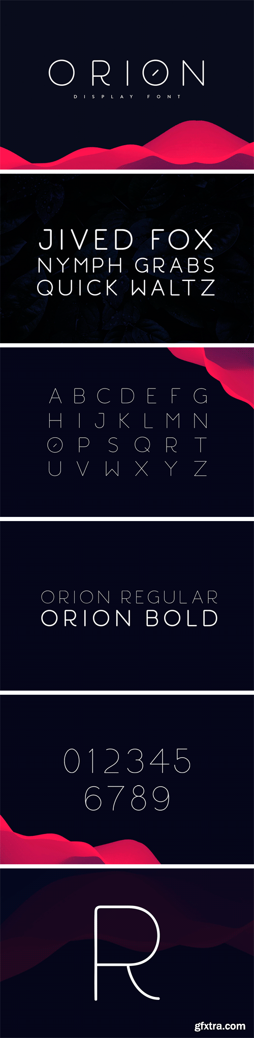 CM - Orion | Display Font 2270906