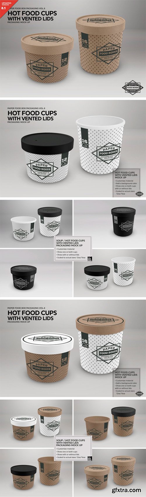 CM - Hot Food Cups w Vented Lids MockUp 2181805