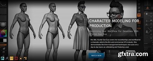 The Gnomon Workshop - Character Modeling for Production Modeling Techniques